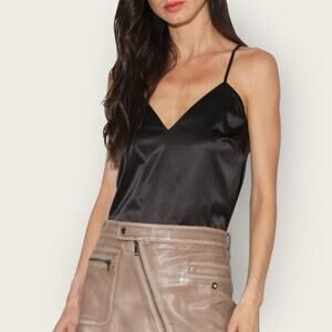 Walter Baker Hollis Satin Tank Top